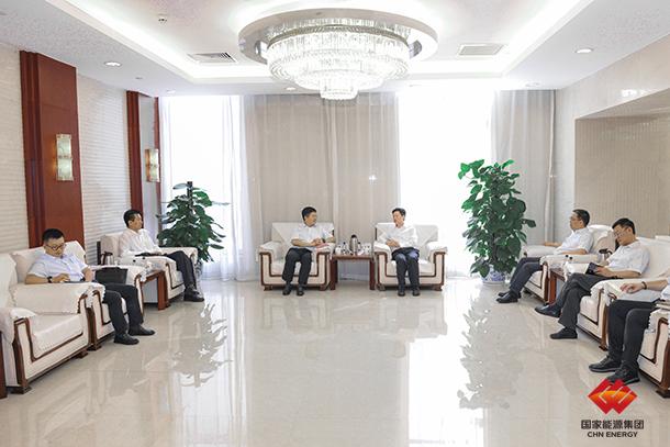 陈冬青李彩云会见宁夏公司党委书记董事长季明彬来访一行